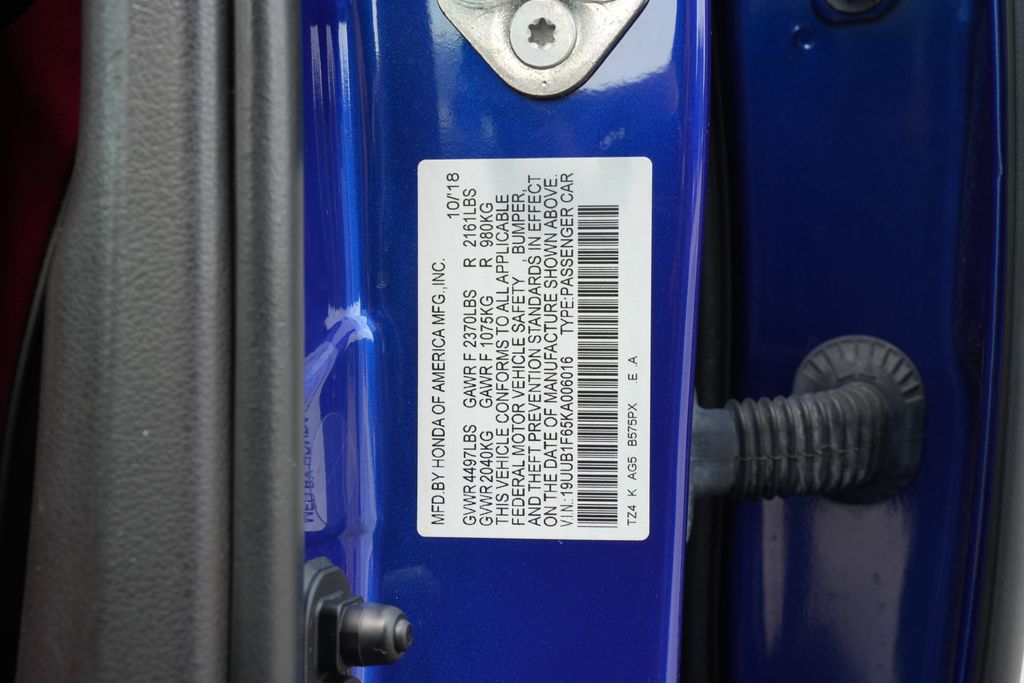 2019 Acura TLX 2.4L Technology Pkg w/A-Spec Pkg Blue at Emmons Autoplex