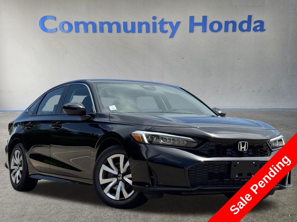 2026 Honda Civic LX Black at DeMontrond Ford