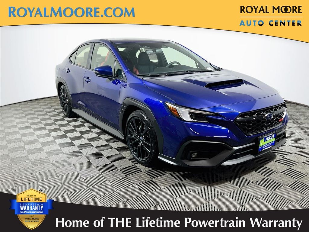 Sapphire Blue Pearl 2026 Subaru WRX Limited AWD Sedan All-Wheel Drive Continuously Variable Transmission