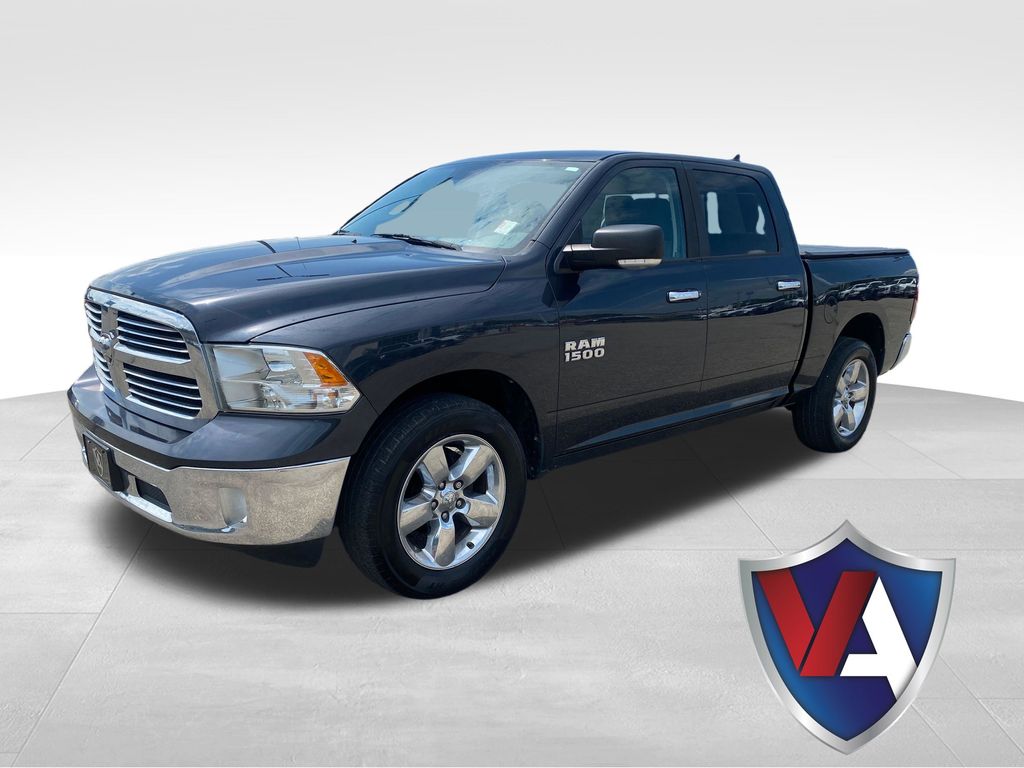Gray (Maximum Steel Metallic Clearcoat) 2015 RAM 1500 Pickup Truck Four-Wheel Drive 8-Speed Automatic