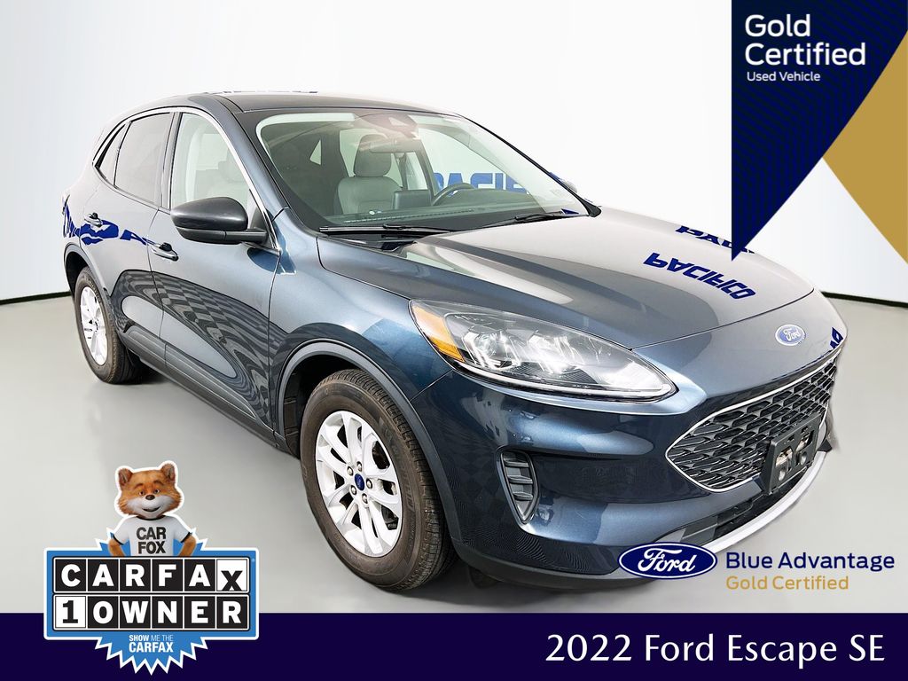 Blue Metallic 2022 Ford Escape SUV / Crossover Front-Wheel Drive 8-Speed Automatic