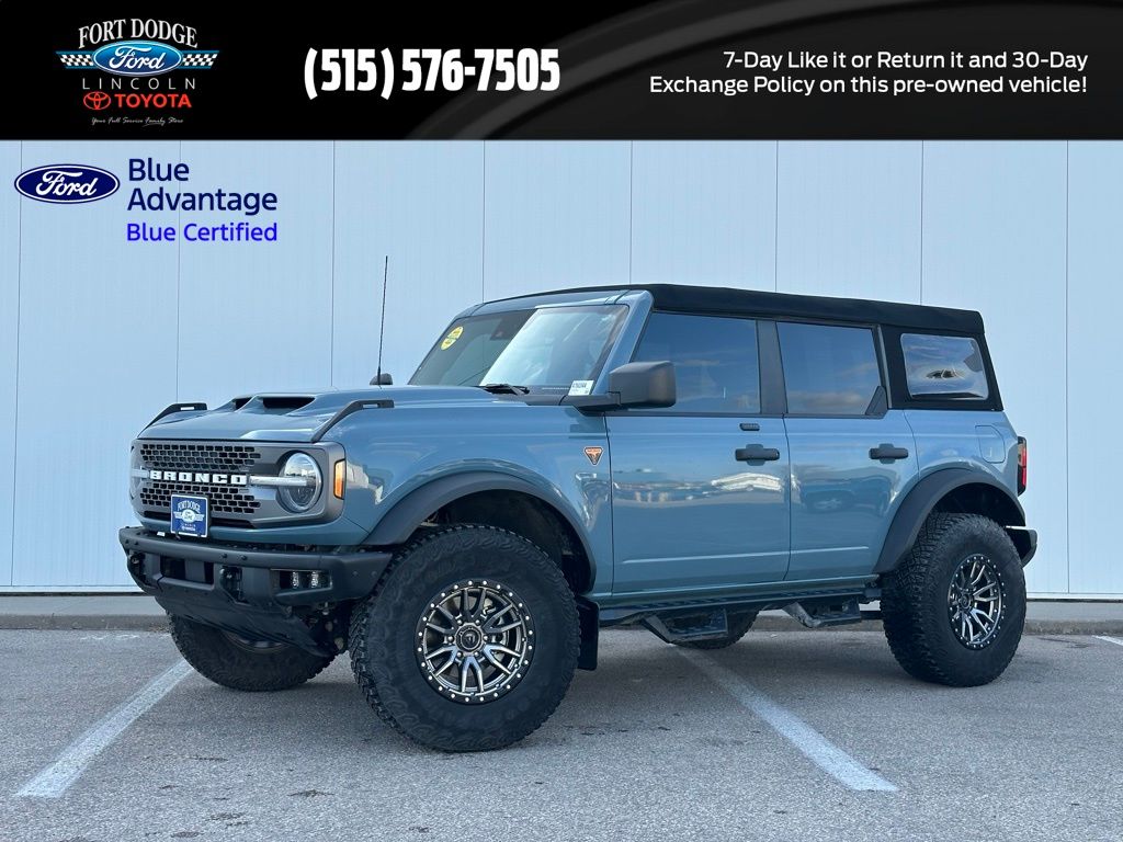 2021 Ford Bronco Badlands Advanced 4-Door 4WD