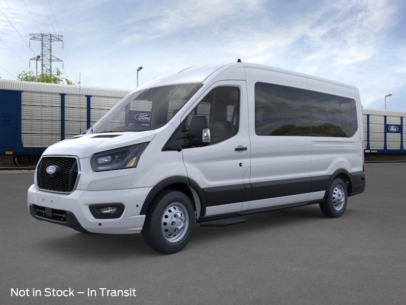 Oxford White 2026 Ford Transit Passenger Van All-Wheel Drive