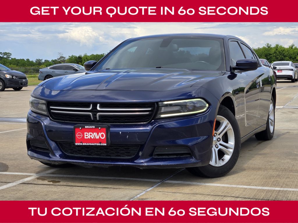2015 Dodge Charger SE Blue at Bayway Cadillac of The Woodlands