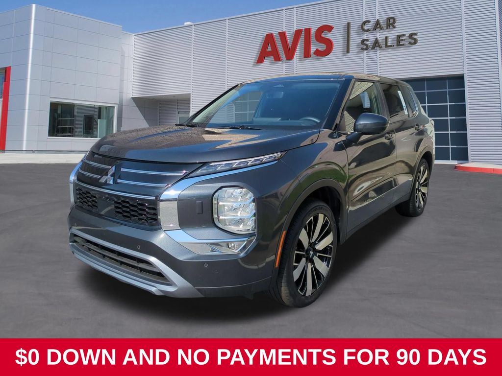 Graphite Gray 2025 Mitsubishi Outlander SUV / Crossover Front-Wheel Drive Continuously Variable Transmission
