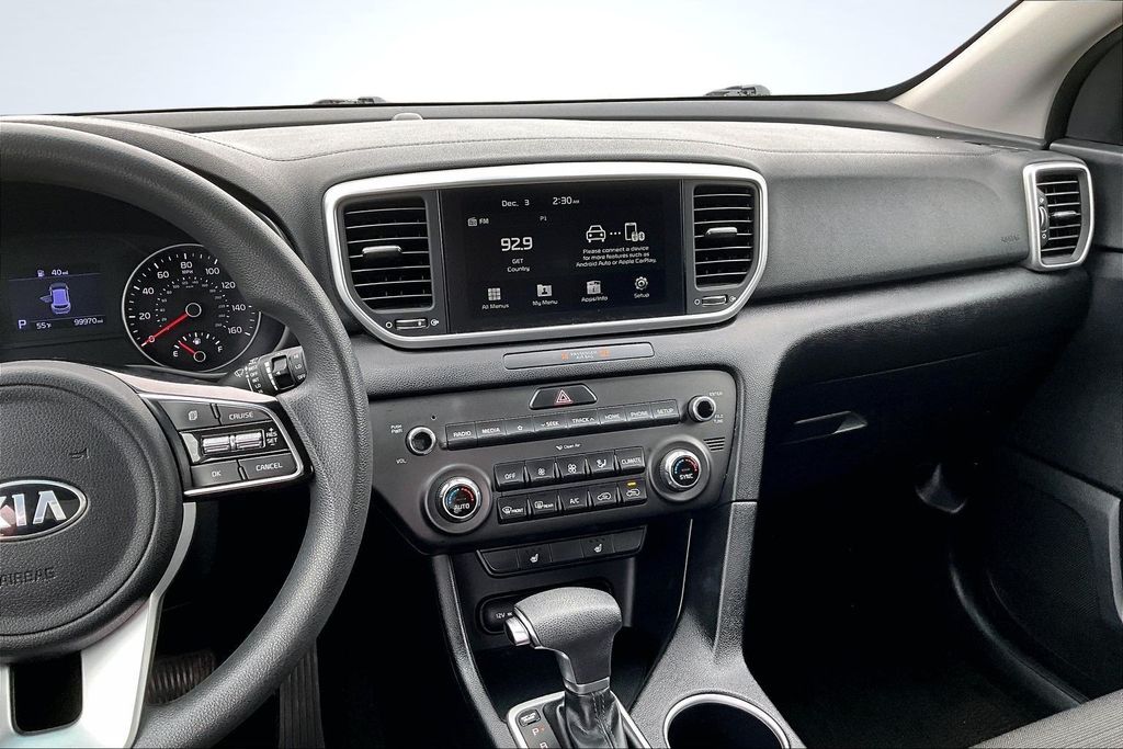 2022 Kia Sportage LX Red at DeMontrond Automotive Group