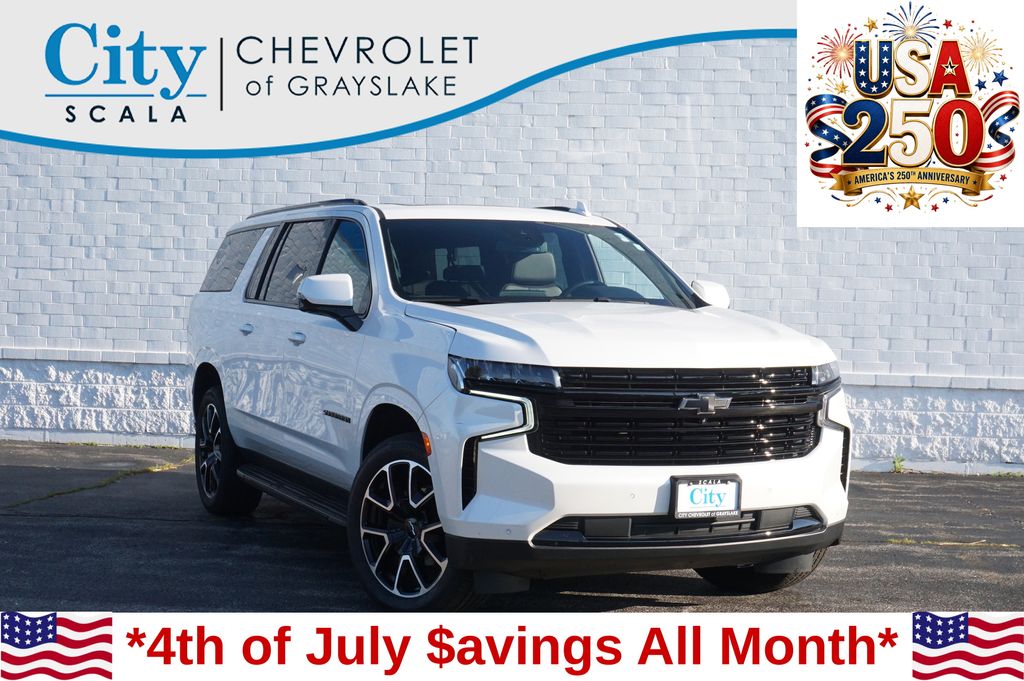 White (Iridescent Pearl Tricoat) 2024 Chevrolet Suburban SUV / Crossover Four-Wheel Drive