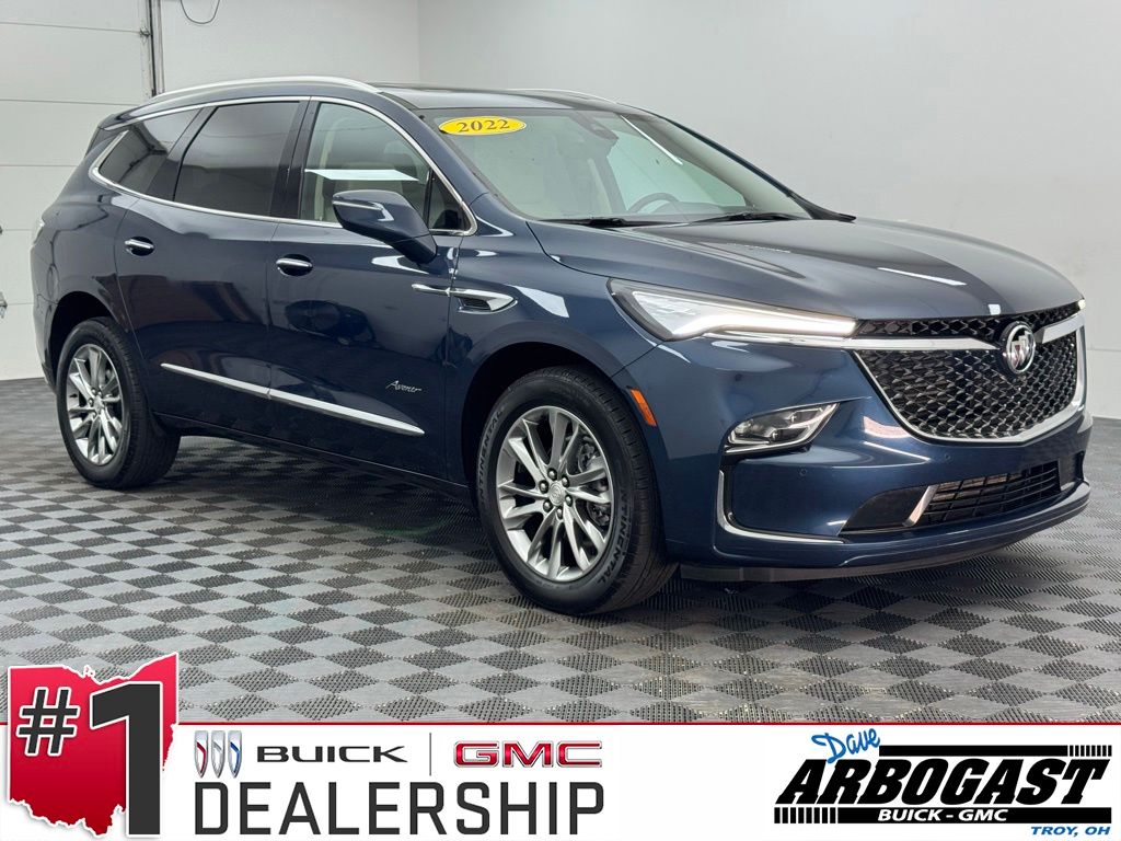 Emperor Blue Metallic 2022 Buick Enclave Avenir AWD SUV / Crossover Four-Wheel Drive 9-Speed Automatic
