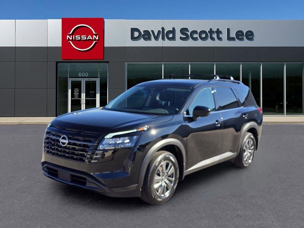 Super Black 2026 Nissan Pathfinder SV FWD SUV / Crossover Front-Wheel Drive 9-Speed Automatic