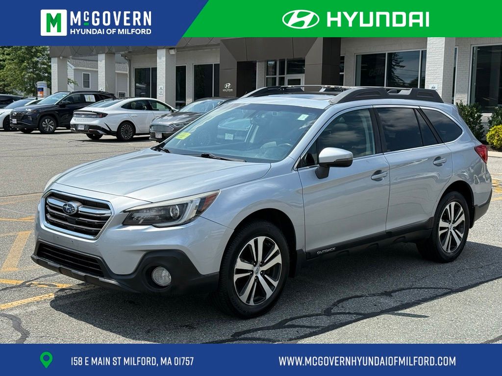 Ice Silver Metallic 2018 Subaru Outback Wagon All-Wheel Drive Continuously Variable Transmission