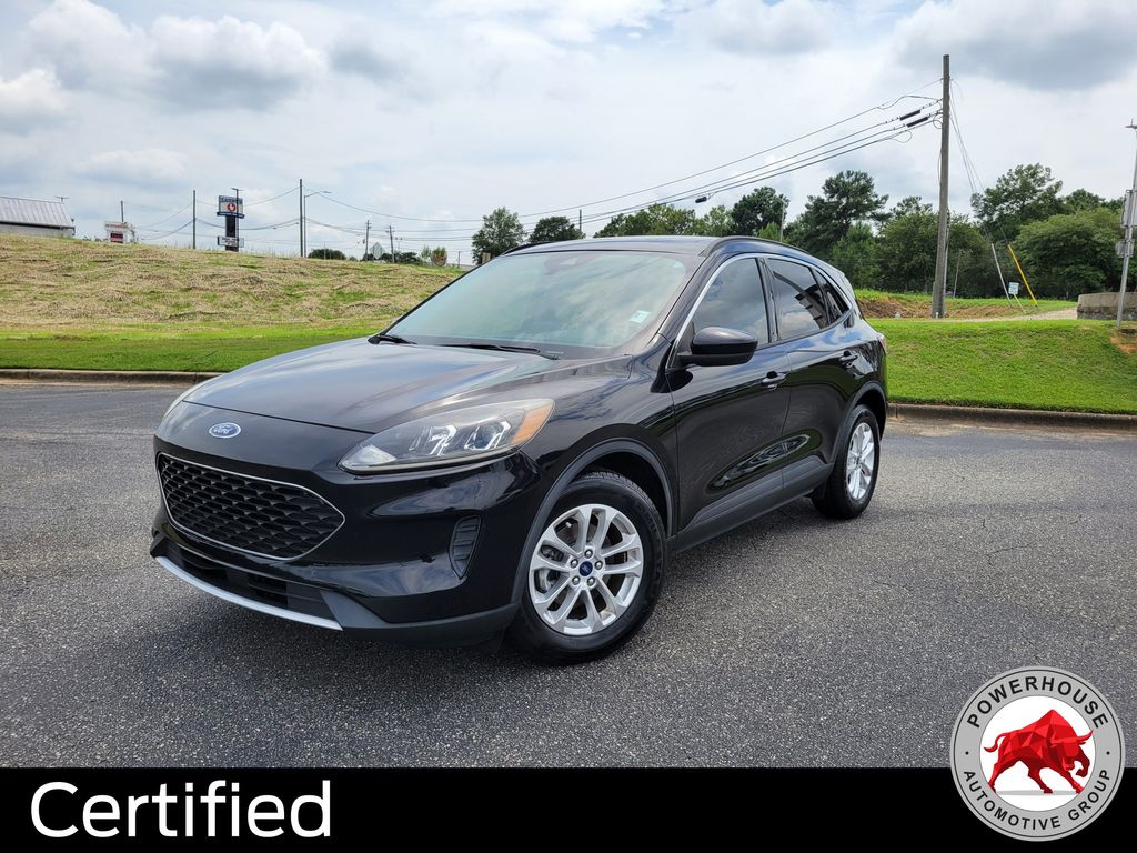 Black Metallic 2020 Ford Escape SUV / Crossover Front-Wheel Drive 8-Speed Automatic