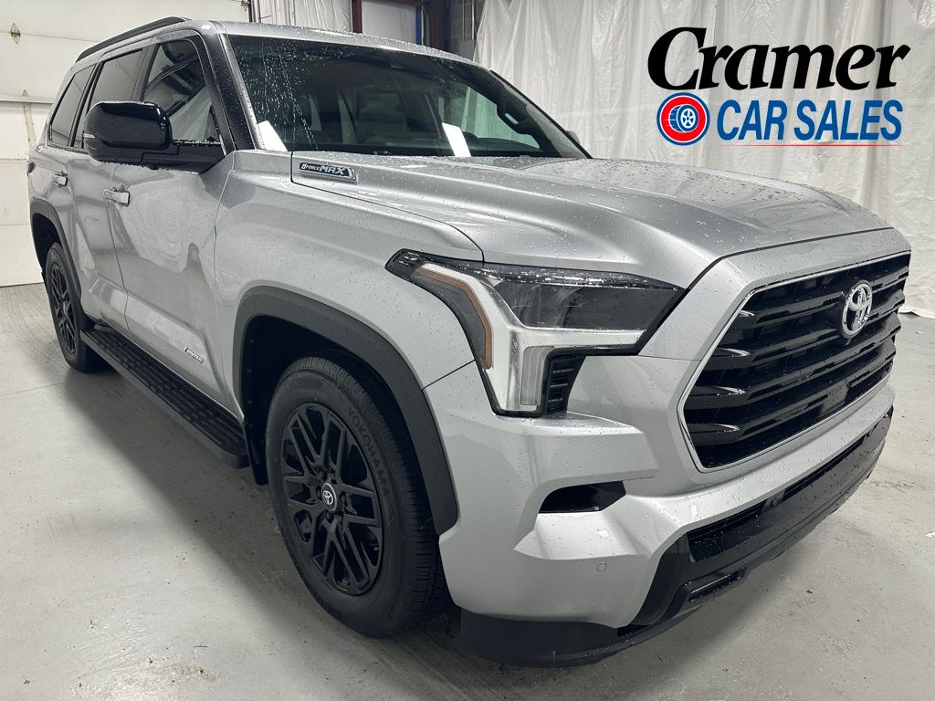 Celestial Silver Metallic 2025 Toyota Sequoia Limited 4WD SUV / Crossover Four-Wheel Drive Automatic