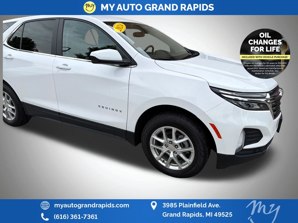 Summit White 2024 Chevrolet Equinox SUV / Crossover Four-Wheel Drive 6-Speed Automatic Overdrive