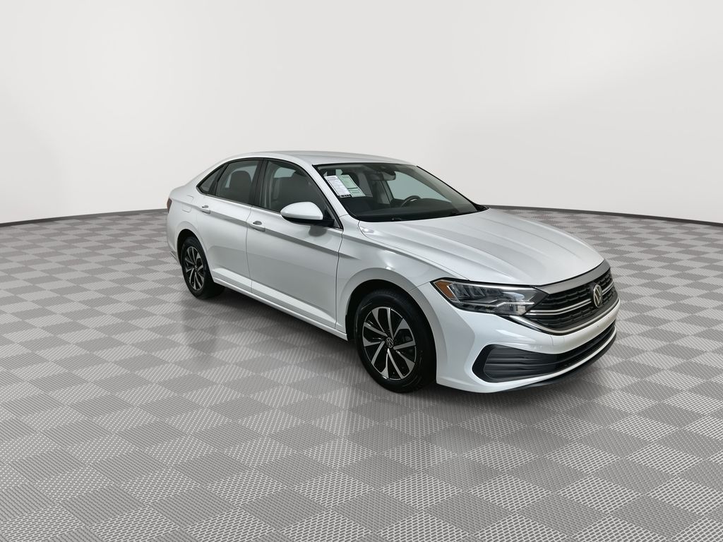 White 2024 Volkswagen Jetta Sedan Front-Wheel Drive 8-Speed Automatic