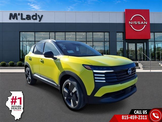 Yellow Metallic 2026 Nissan Kicks SUV / Crossover All-Wheel Drive Continuously Variable Transmission