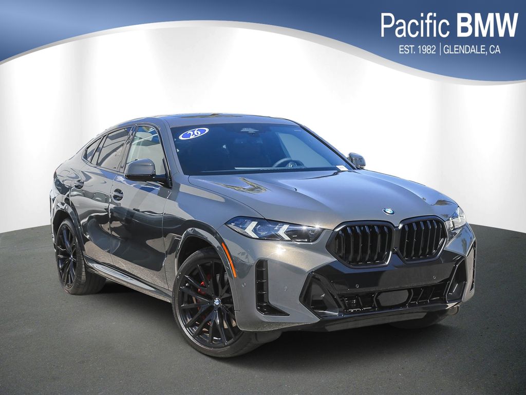 Gray (Dravit Grey Metallic) 2026 BMW X6 xDrive40i SUV / Crossover All-Wheel Drive 8-Speed Automatic