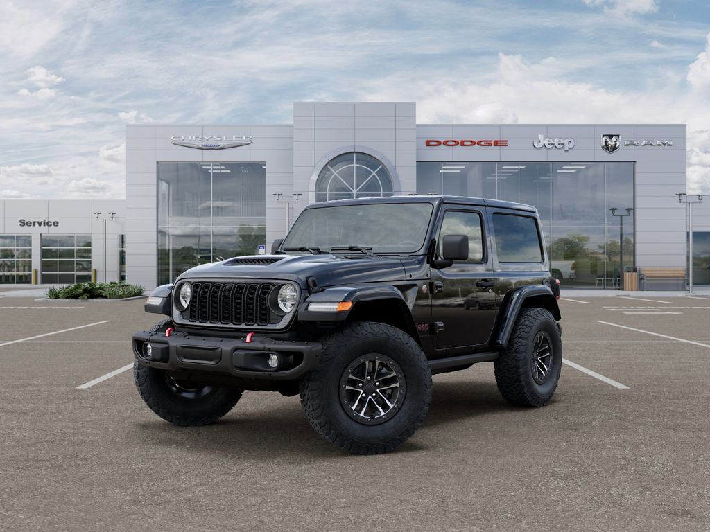 Black Clearcoat 2026 Jeep Wrangler Rubicon X 2-Door 4WD SUV / Crossover Four-Wheel Drive 8-Speed Automatic