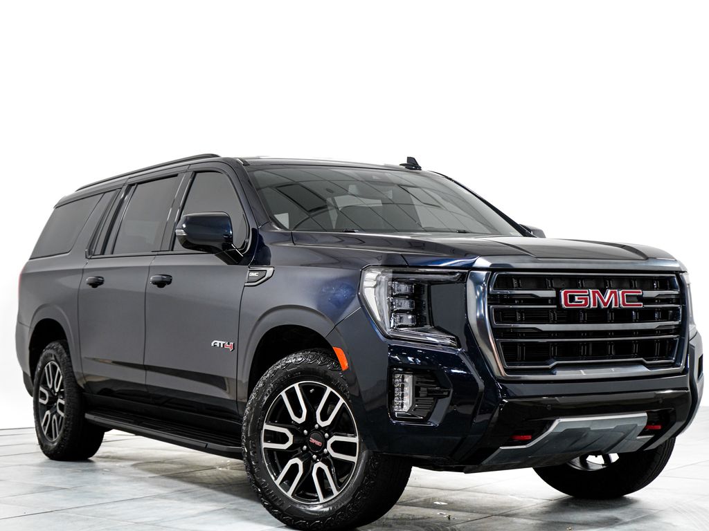 Midnight Blue Metallic 2023 GMC Yukon XL SUV / Crossover Four-Wheel Drive