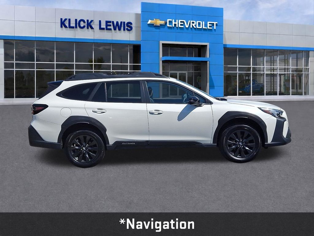 2023 Subaru Outback Onyx Edition White at Rafferty Subaru