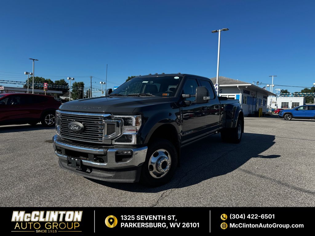 Gray Metallic 2021 Ford F-350 Super Duty Pickup Truck Four-Wheel Drive Automatic