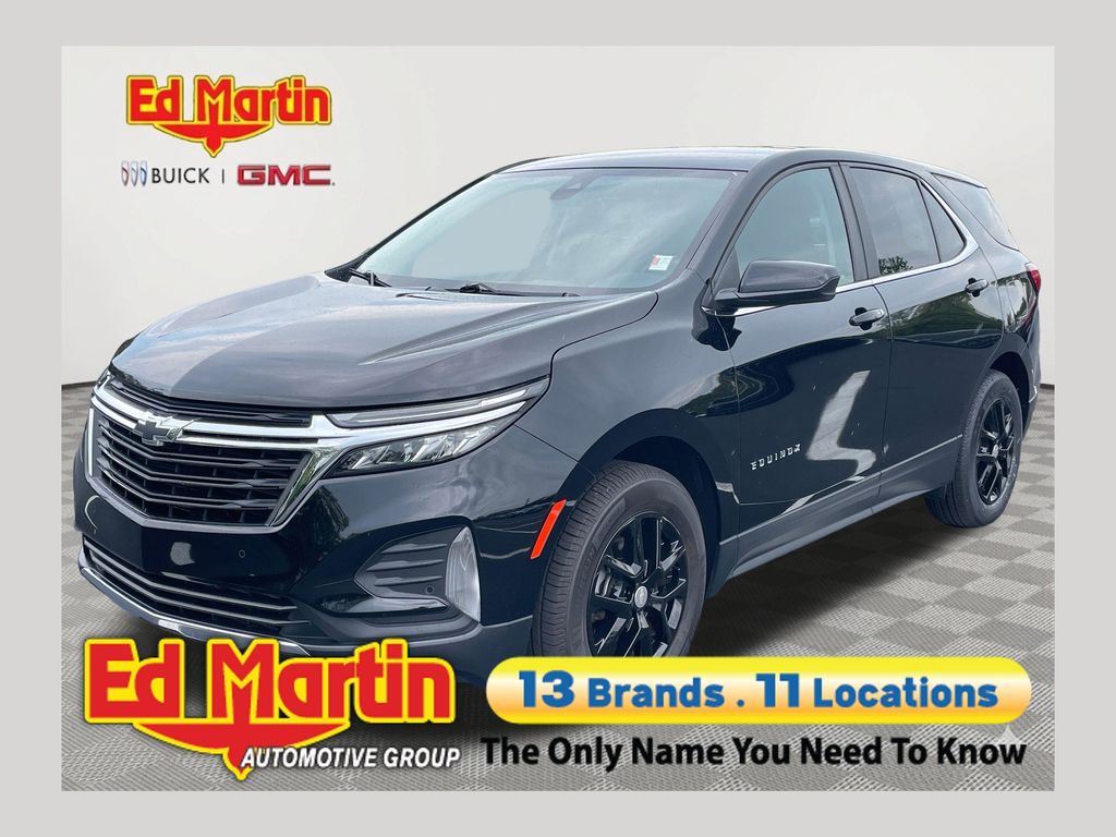 Black Metallic 2024 Chevrolet Equinox SUV / Crossover Front-Wheel Drive 6-Speed Automatic Overdrive