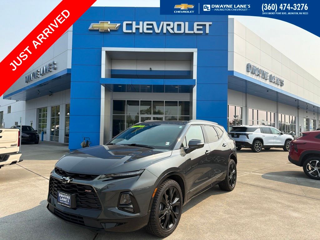Nightfall Gray Metallic 2020 Chevrolet Blazer SUV / Crossover All-Wheel Drive 9-Speed Automatic