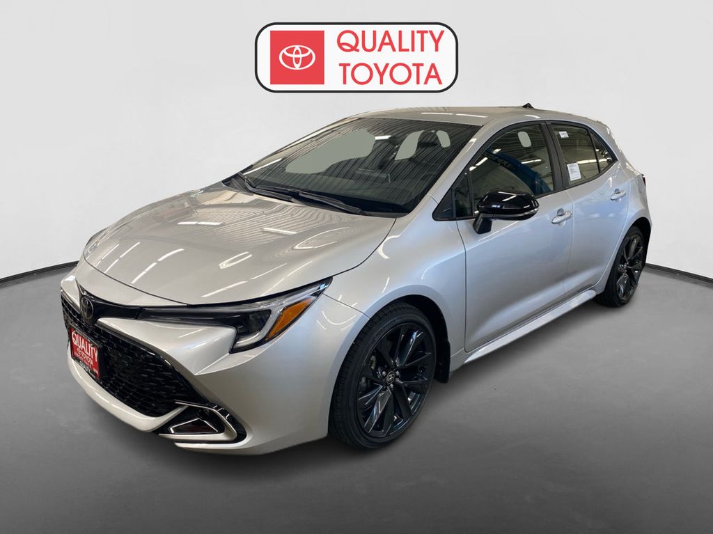 Classic Silver Metallic 2026 Toyota Corolla Hatchback Hatchback Front-Wheel Drive Continuously Variable Transmission