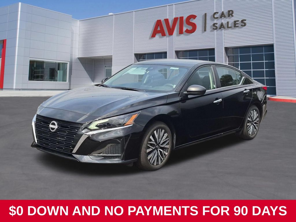 Super Black Clearcoat 2025 Nissan Altima Sedan Front-Wheel Drive Continuously Variable Transmission