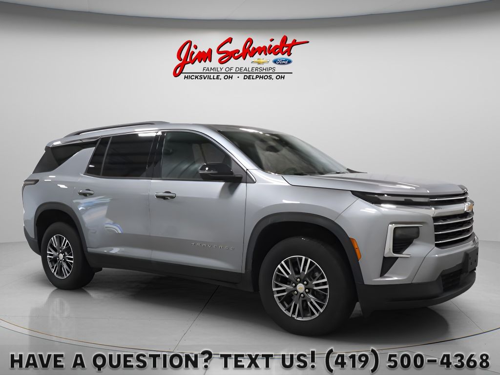 Sterling Gray Metallic 2026 Chevrolet Traverse SUV / Crossover Four-Wheel Drive 8-Speed Automatic
