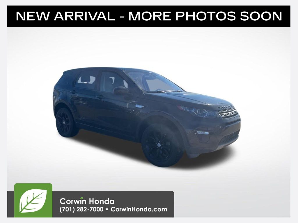 Farallon Black Metallic 2017 Land Rover Discovery Sport HSE SUV / Crossover All-Wheel Drive 9-Speed Automatic