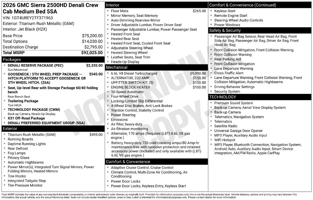New 2026 Silver GMC Denali image 42
