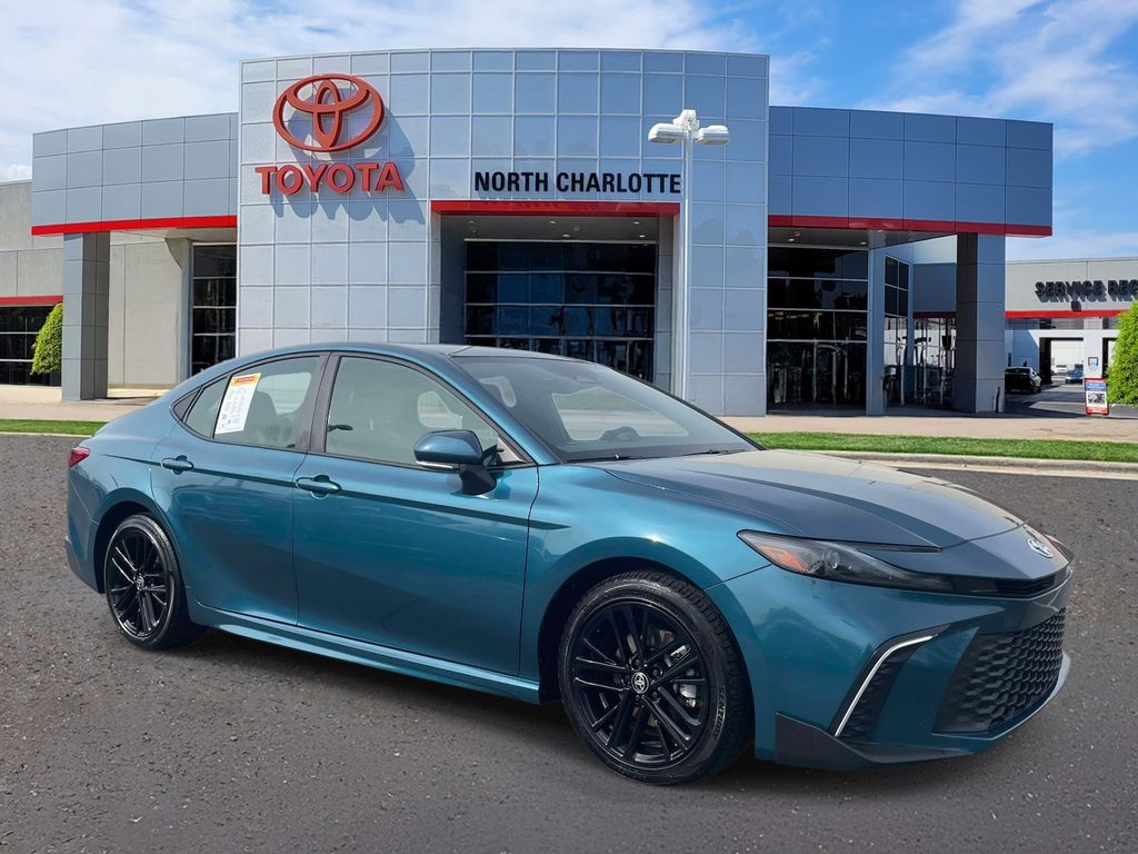 Ocean Gem 2025 Toyota Camry SE FWD Sedan Front-Wheel Drive Continuously Variable Transmission