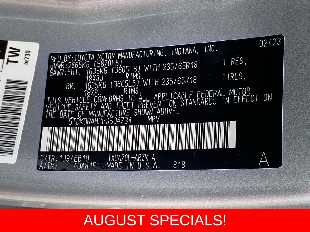 Used 2023 Toyota Highlander SUV