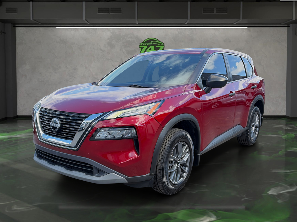 Red (Scarlet Ember Tintcoat) 2022 Nissan Rogue SUV / Crossover Front-Wheel Drive Continuously Variable Transmission