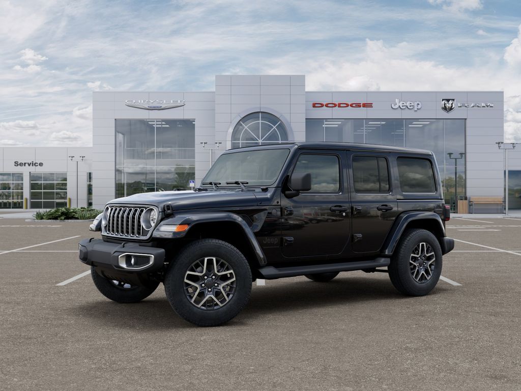 New 2026 Black Clearcoat Jeep Sahara image 2