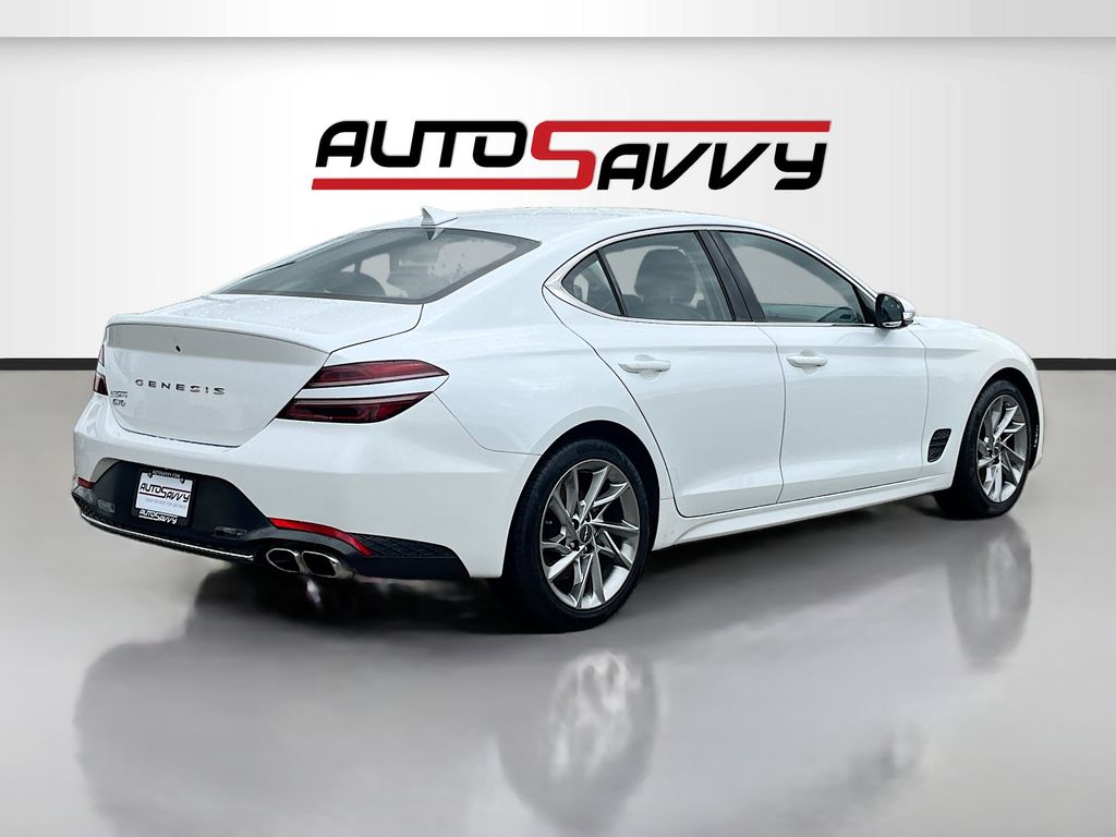 2022 Genesis G70 2.0T White at Genesis of Spring
