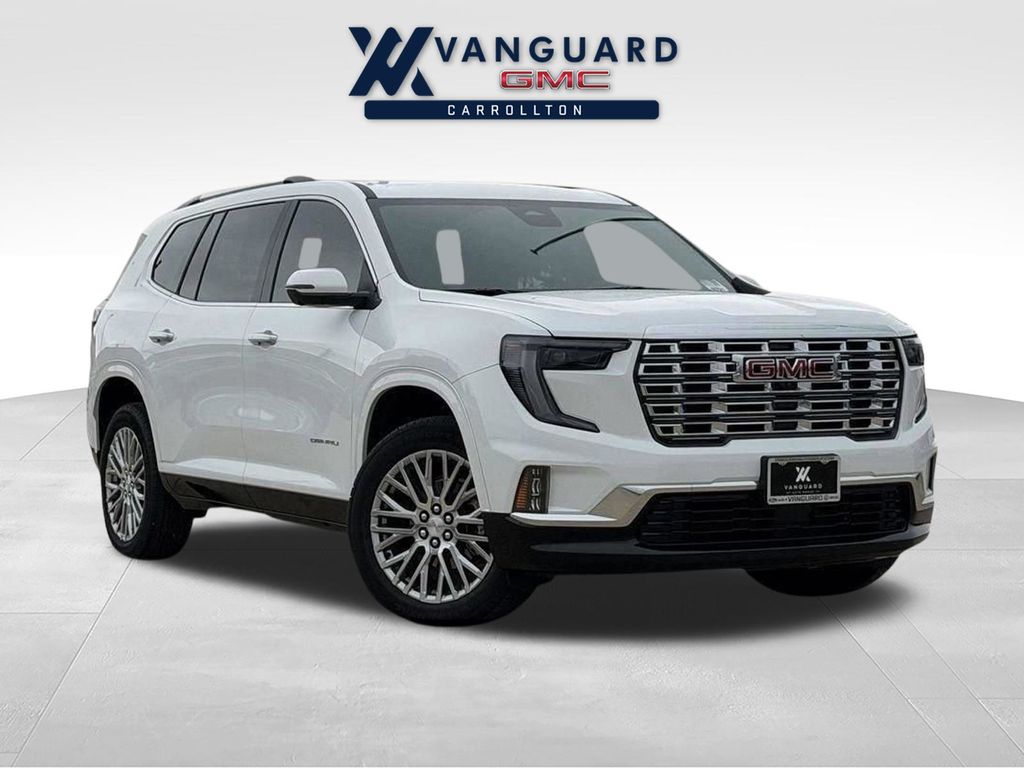 Summit White 2026 GMC Acadia SUV / Crossover Four-Wheel Drive 8-Speed Automatic