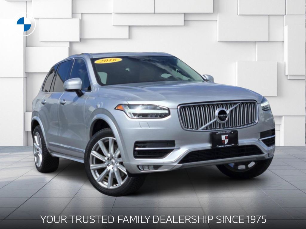 Bright Silver Metallic 2016 Volvo XC90 SUV / Crossover All-Wheel Drive Automatic