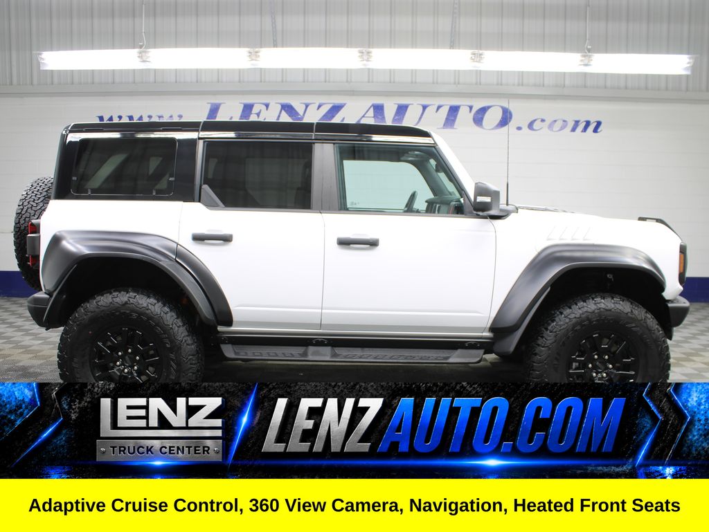 Oxford White 2024 Ford Bronco Raptor SUV / Crossover Four-Wheel Drive Automatic