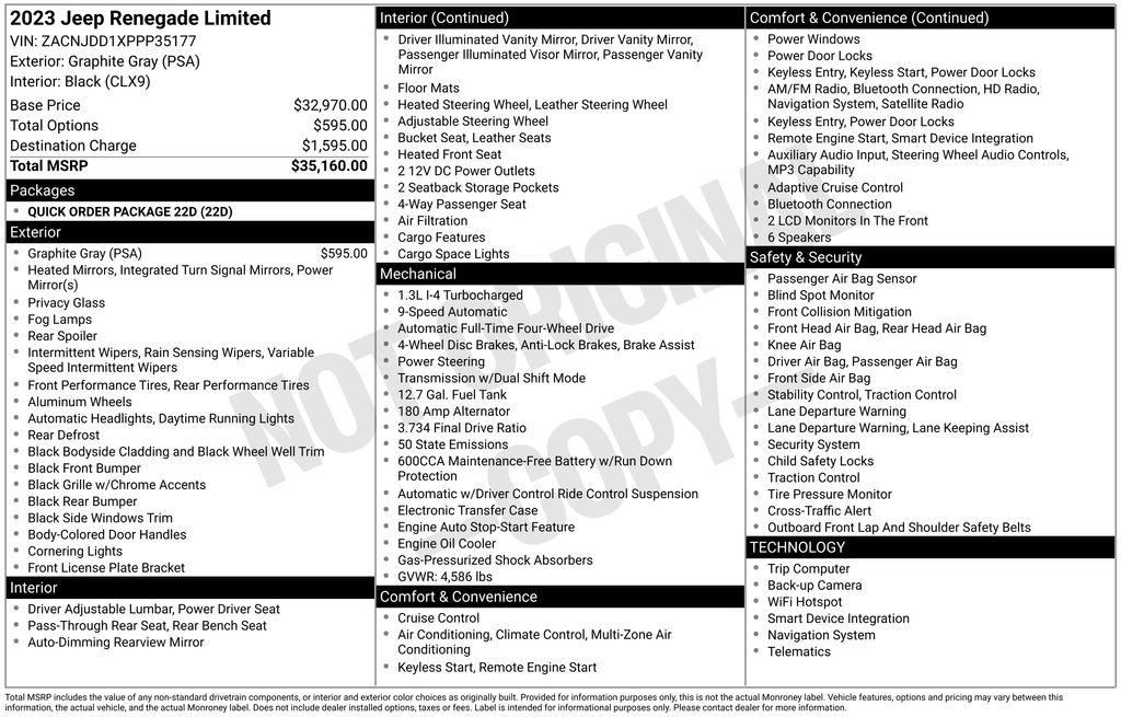 Certified Used 2023 Gray Jeep Limited image 6