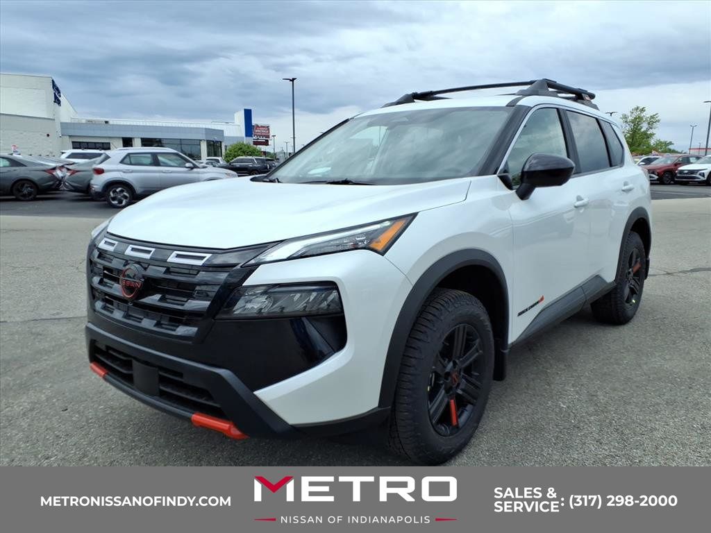 Everest White Pearl Tricoat 2026 Nissan Rogue SUV / Crossover All-Wheel Drive Continuously Variable Transmission