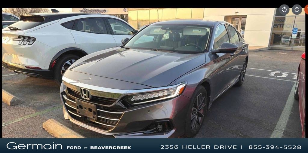 2021 Honda Accord EX-L FWD Sedan Front-Wheel Drive Continuously Variable Transmission