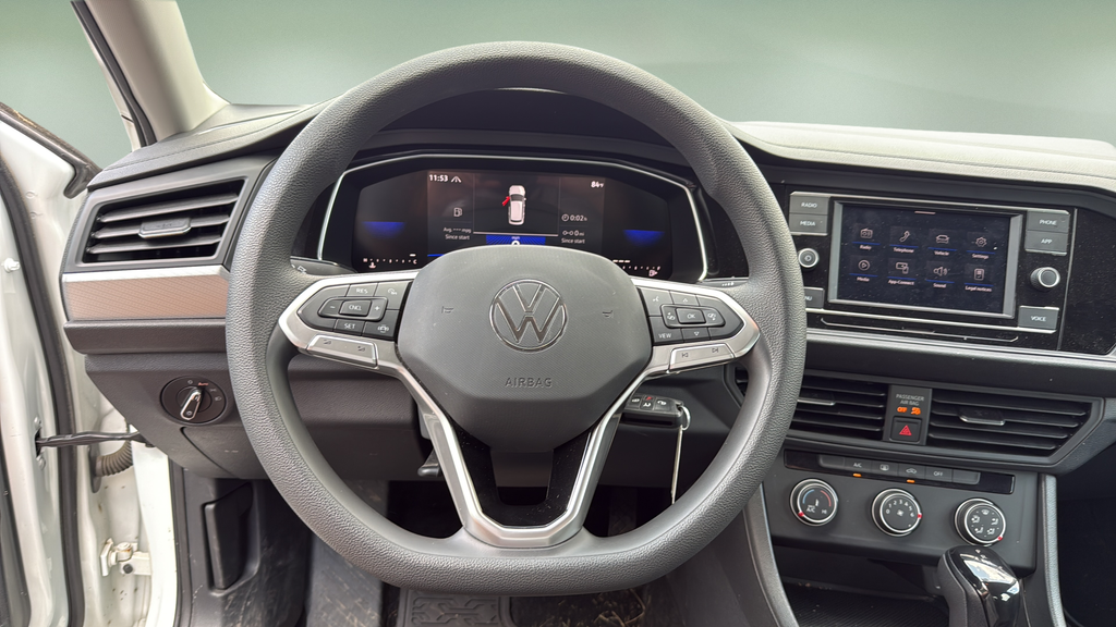 2023 Volkswagen Jetta 1.5T S White at Subaru and VW of Moon Township