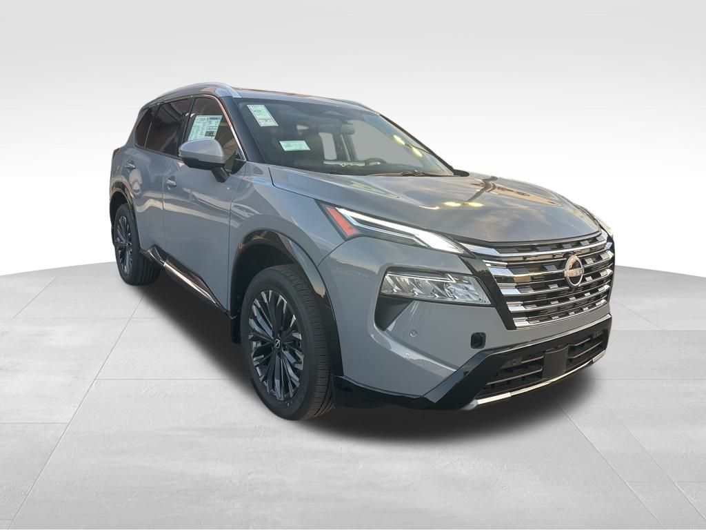 2025 Boulder Gray Pearl Nissan Rogue Platinum FWD SUV