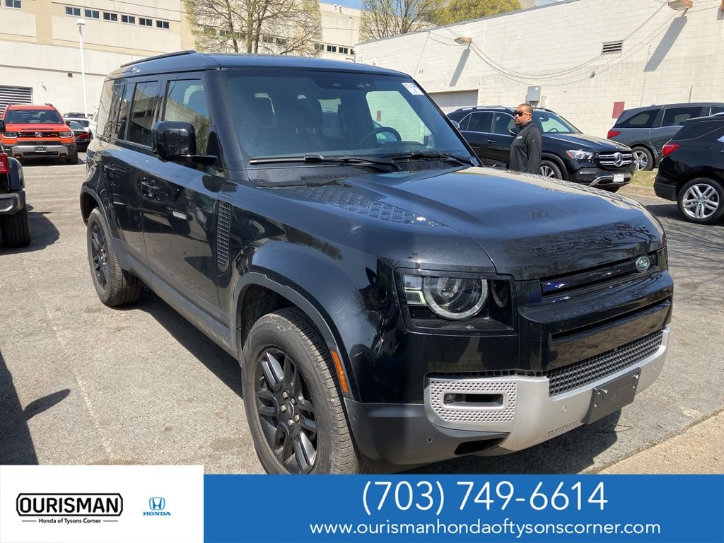 Santorini Black Metallic 2025 Land Rover Defender 110 P300 S AWD SUV / Crossover All-Wheel Drive 8-Speed Automatic