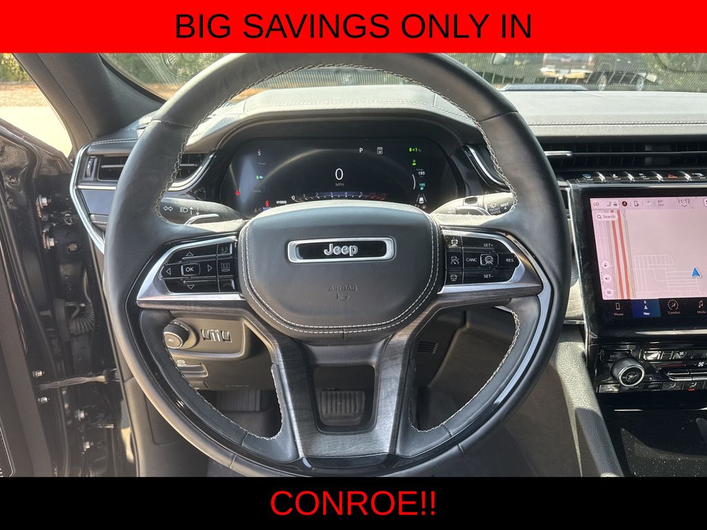 2024 Jeep Grand Cherokee Overland 4xe Black at DeMontrond Gulf Freeway