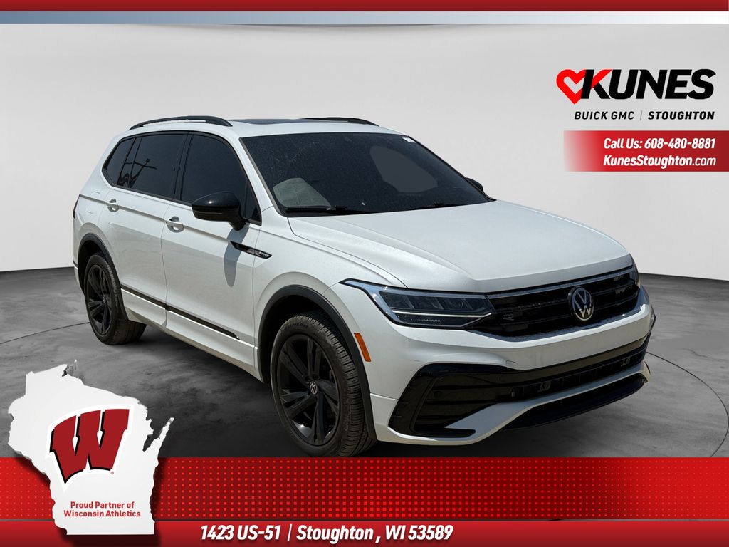 Opal White 2024 Volkswagen Tiguan SUV / Crossover All-Wheel Drive 8-Speed Automatic