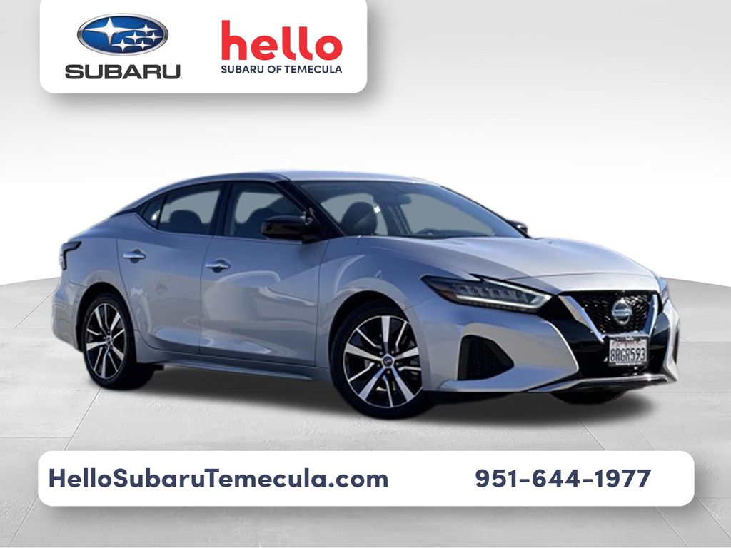 Brilliant Silver Metallic 2019 Nissan Maxima S FWD Sedan Front-Wheel Drive Continuously Variable Transmission