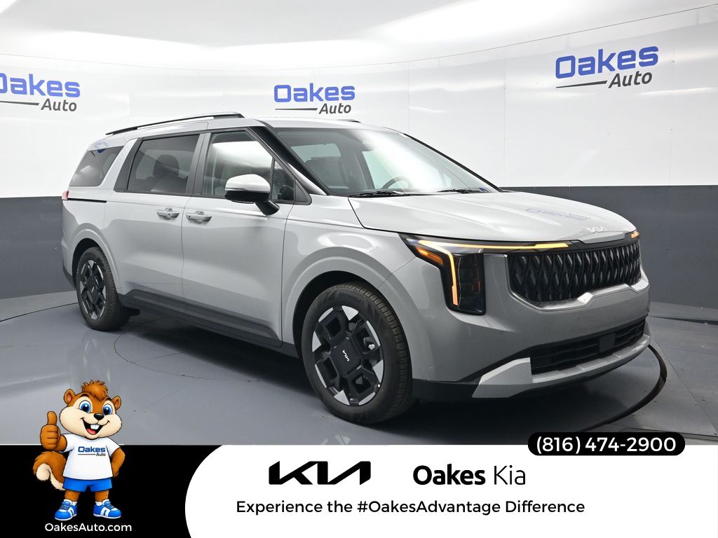 Ceramic Silver 2026 Kia Carnival Minivan Front-Wheel Drive 8-Speed Automatic