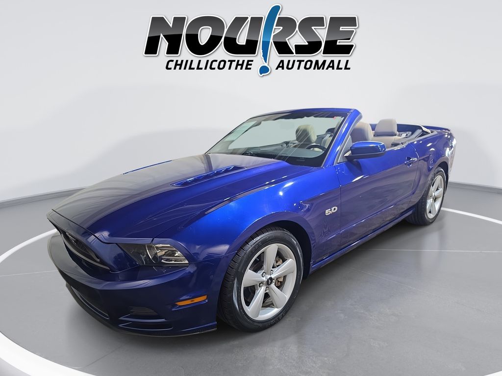 Deep Impact Blue Metallic 2013 Ford Mustang GT Convertible RWD Convertible Rear-Wheel Drive 6-Speed Manual